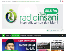 Tablet Screenshot of insanifm.com